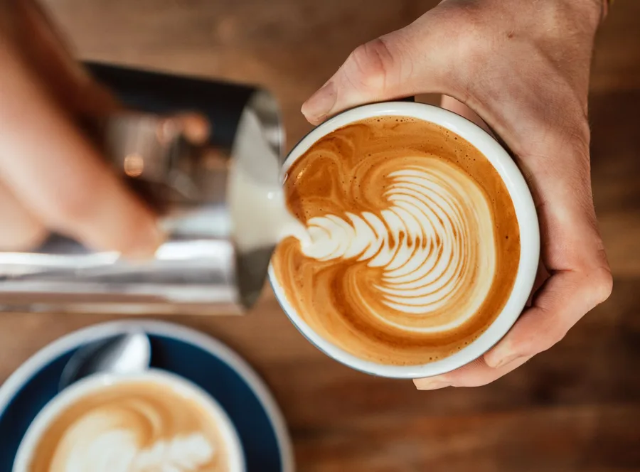Coffee, poured