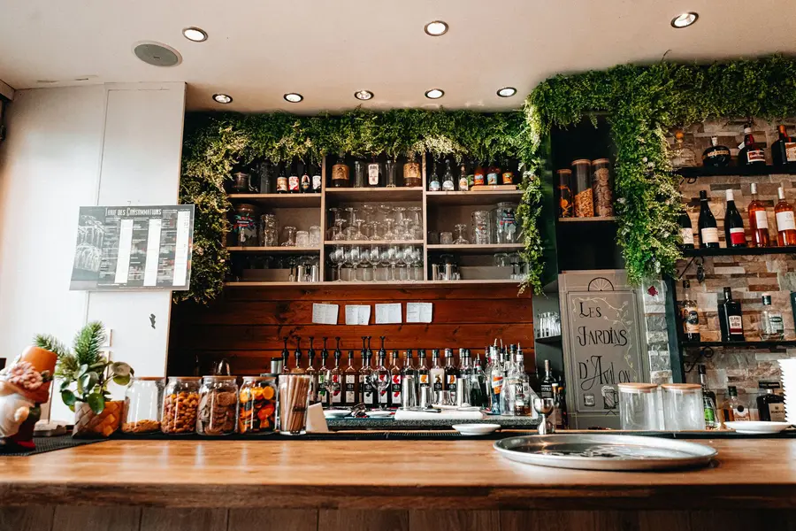 The bar